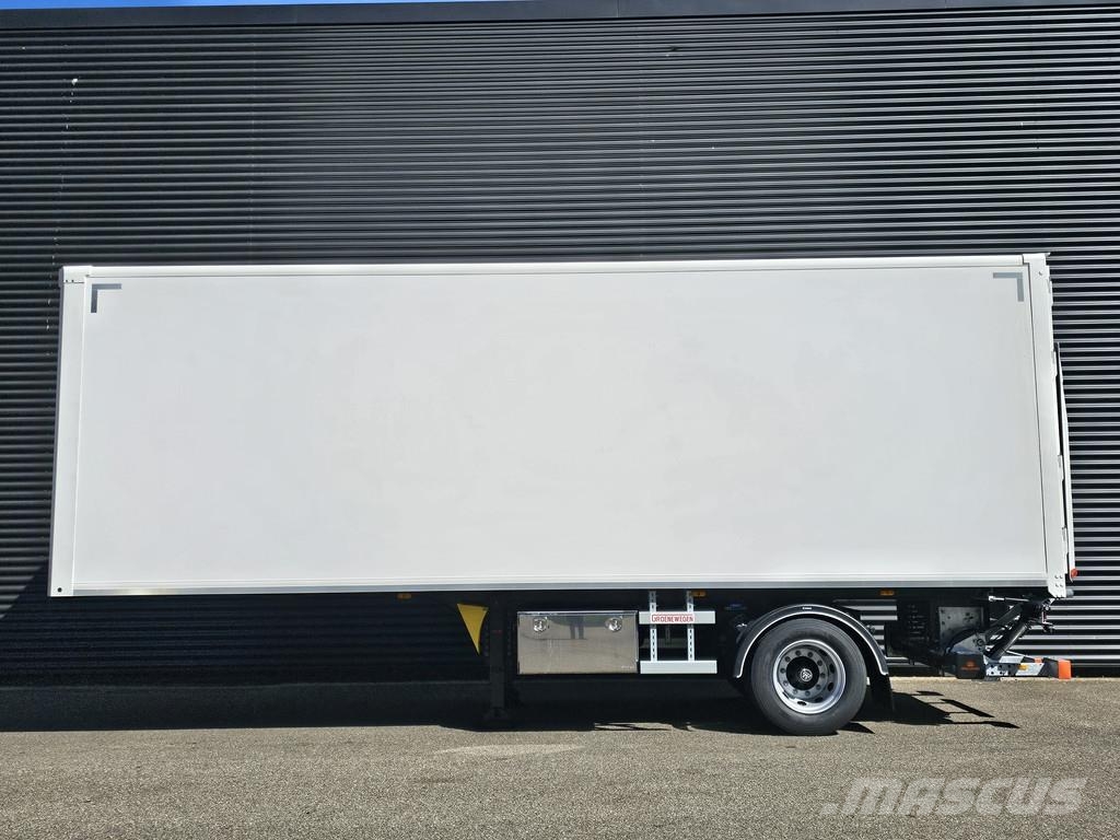 Groenewegen CITY - 835 cm / LAADKLEP Semirremolques con carrocería de caja