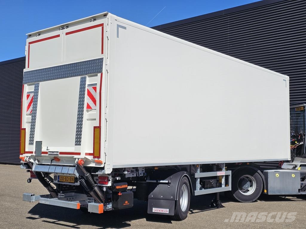 Groenewegen CITY - 835 cm / LAADKLEP Semirremolques con carrocería de caja