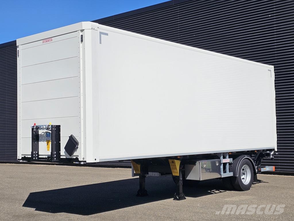 Groenewegen CITY - 835 cm / LAADKLEP Semirremolques con carrocería de caja