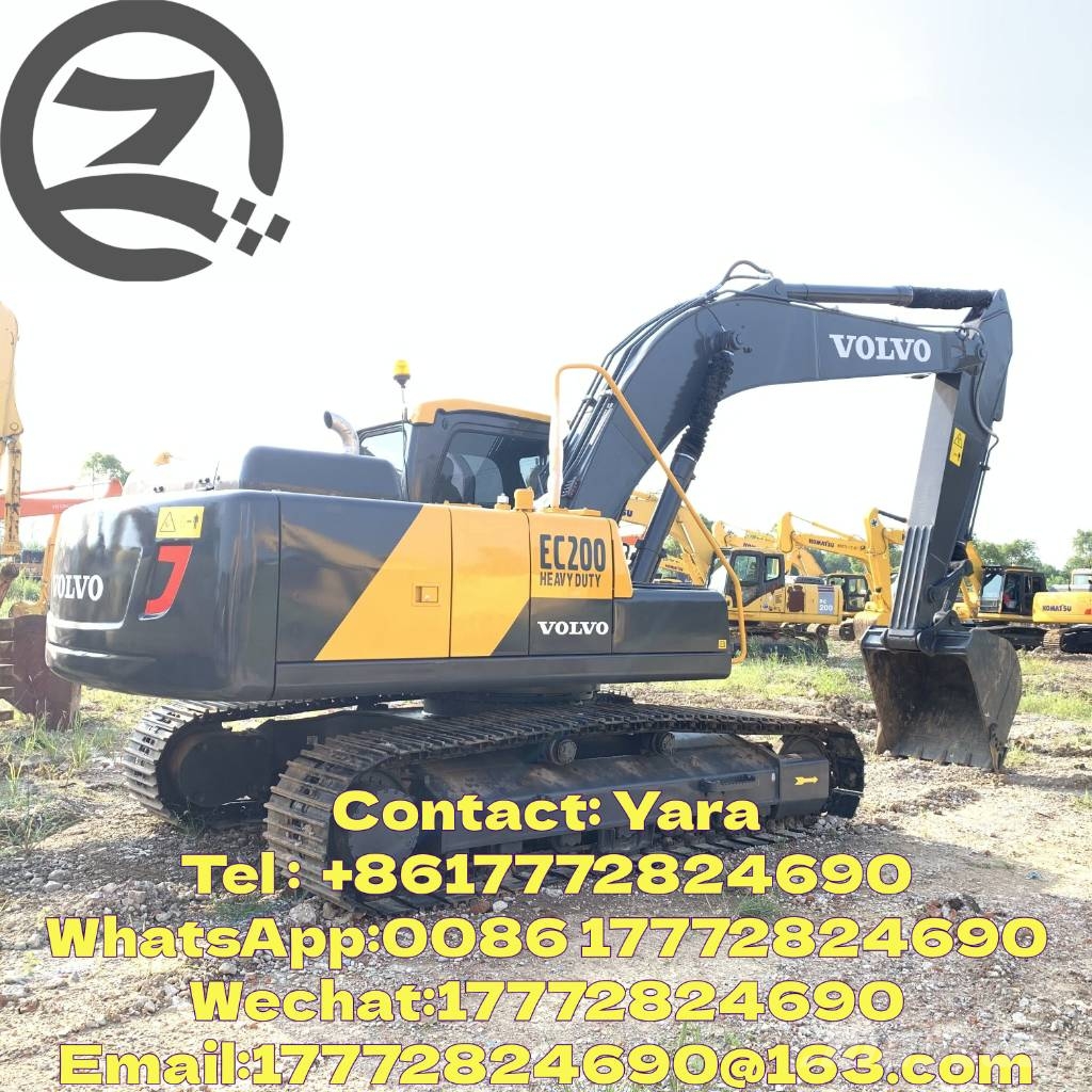 Volvo EC 200 Bagri goseničarji