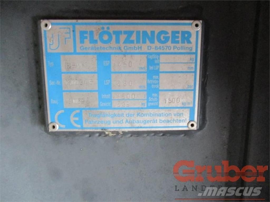 Flötzinger Schüttgutschaufel FSM 240 Прицепы с самозагрузкой