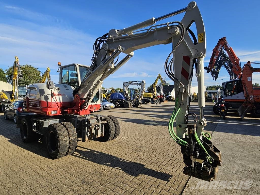Takeuchi TB 295 W -Tiltrotator Steelwrist X12 Колесни екскаватори