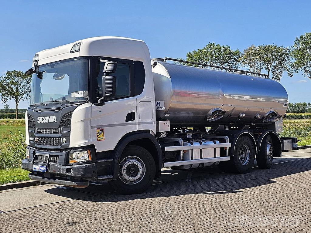 Scania G410 XT,milktank Camiones cisternas