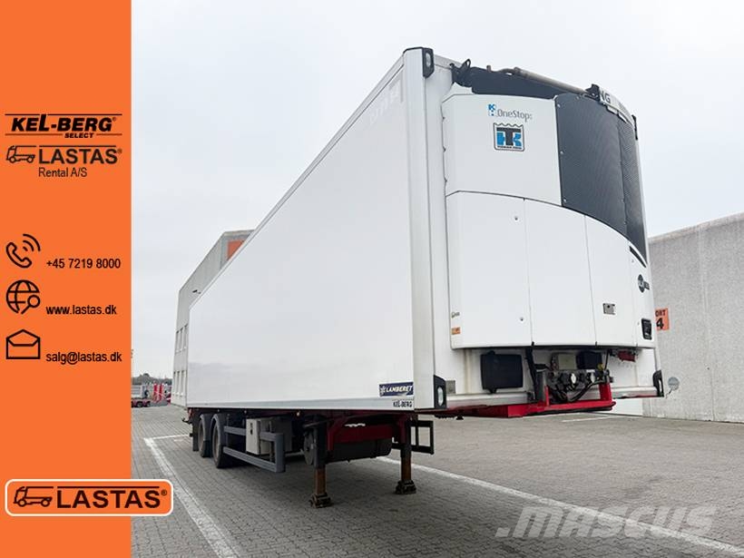 Kel-Berg 2 axle Refrigerated trailer / 2 achs Kühlauflieger Piekabes ar temperatūras kontroli