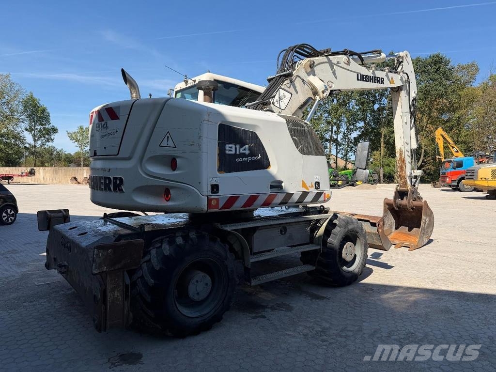 Liebherr A914 Compact Outriggers // Quick Coupler // 5x att Εκσκαφείς με τροχούς - λάστιχα