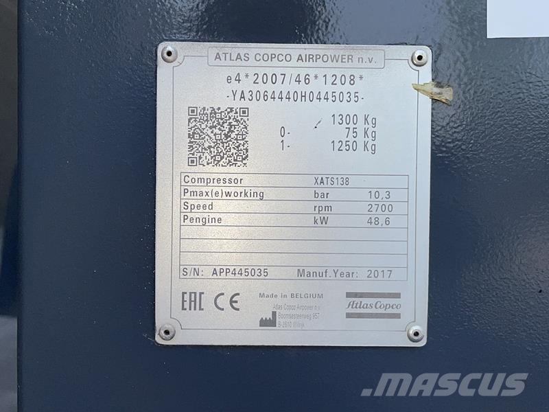 Atlas Copco XATS 138 KD - N Συμπιεστές