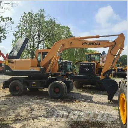 Hyundai R150W Wheeled excavators