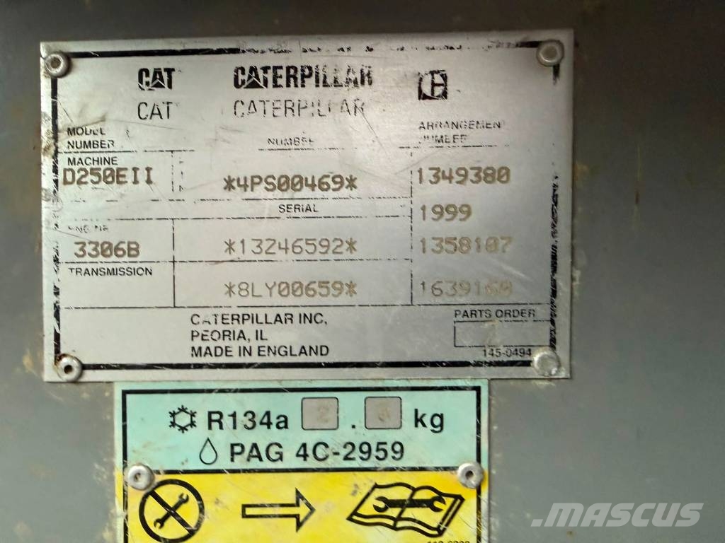 CAT D 250 E II //BJ. 1999/12000H/6x6/ TOP Zustand Articulated Dump Trucks (ADTs)