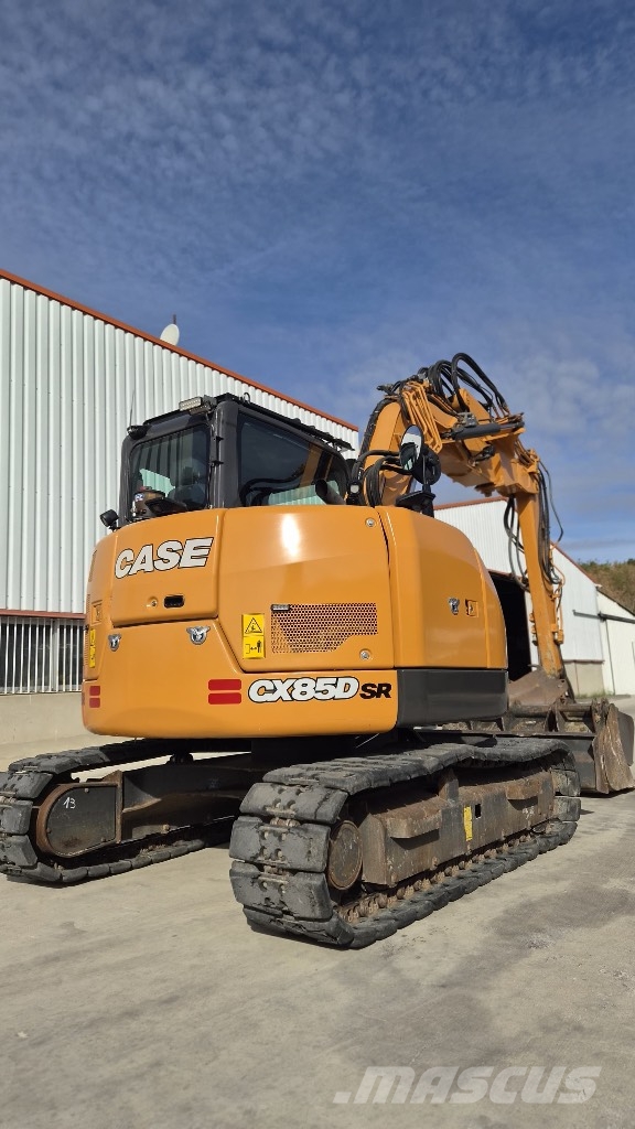 CASE CX 85 D SR Midi ekskavatörler 7 - 12 t