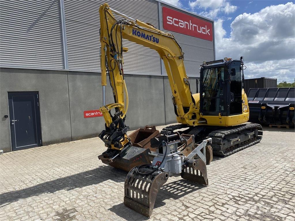 Komatsu PC80MR-5EO حفارات بعجل