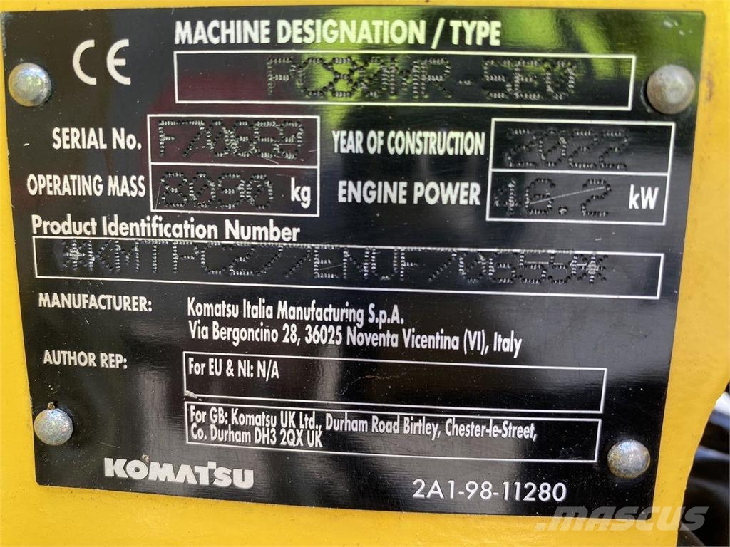 Komatsu PC80MR-5EO حفارات بعجل