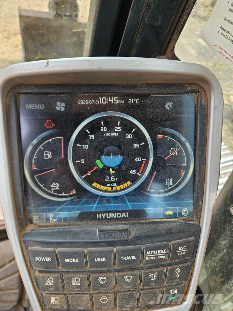 Hyundai HX 140 L Bageri guseničari