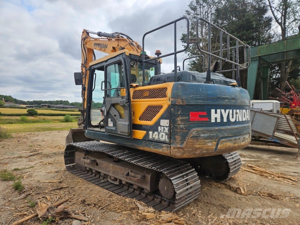 Hyundai HX 140 L Bageri guseničari