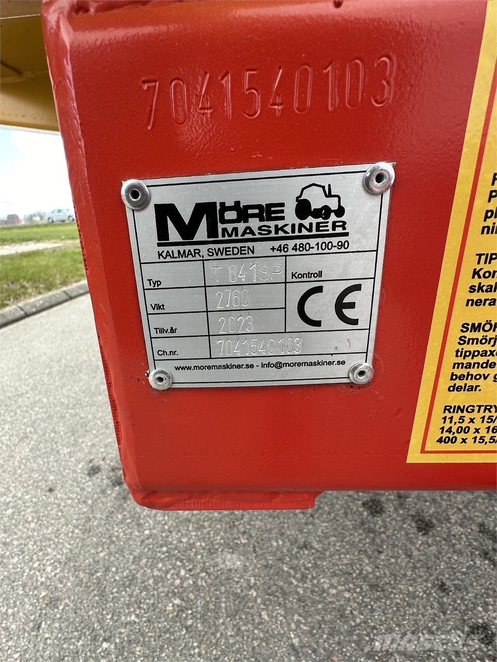 Möre T-041/SP Tipphengere