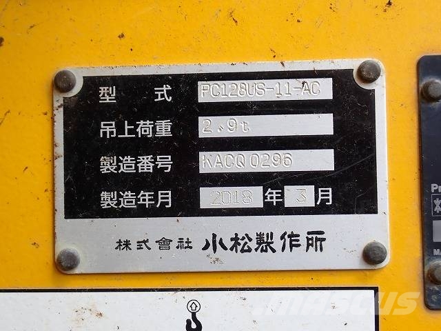 Komatsu PC128US-11 履带挖掘机