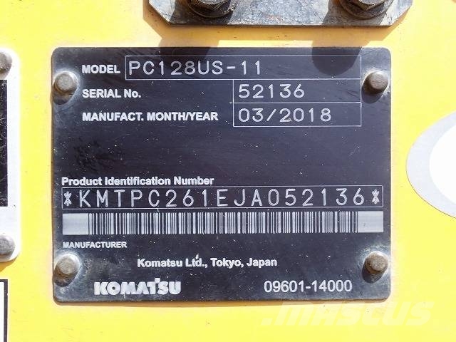 Komatsu PC128US-11 履带挖掘机