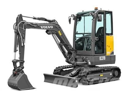 Volvo EC 27 D MIETE / RENTAL Mini excavators < 7t (Mini diggers)