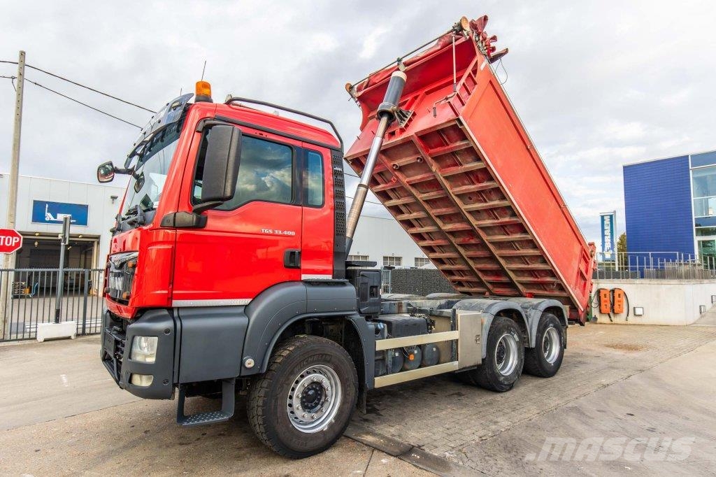MAN TGS 33.400 BB Tipper trucks