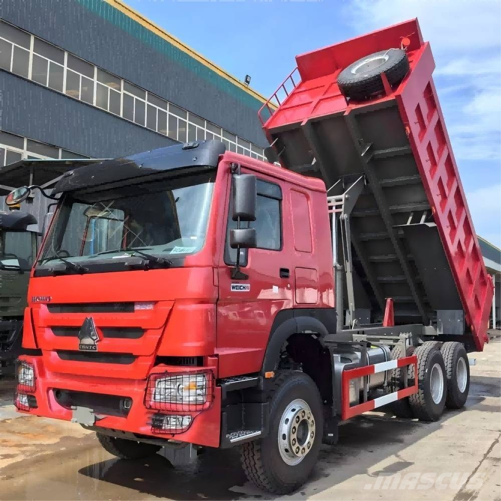 Sinotruk Dumper Price HOWO 380HP 6X4 Dump Truck عربات نقل قلابة للمواقع
