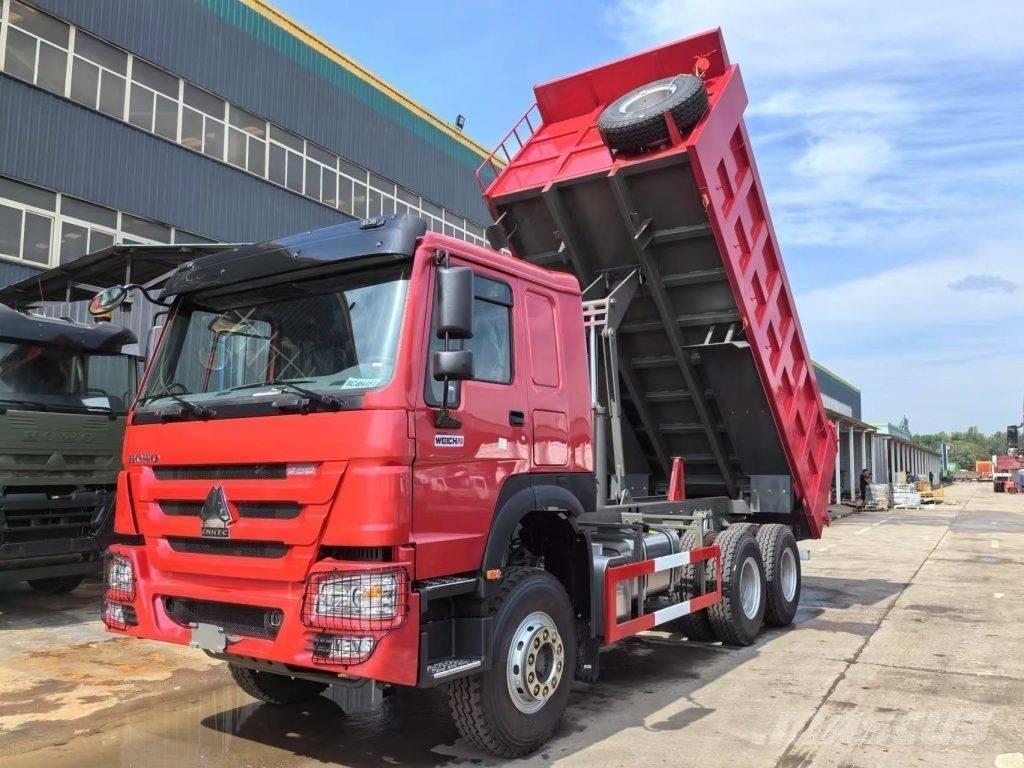 Sinotruk Dumper Price HOWO 380HP 6X4 Dump Truck عربات نقل قلابة للمواقع