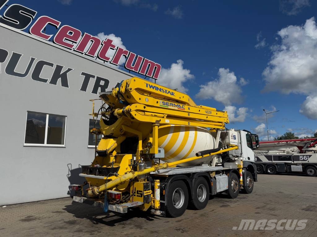 Mercedes-Benz Arocs 3743 Sermac 28 m 4Z28 Betonipumppuautot
