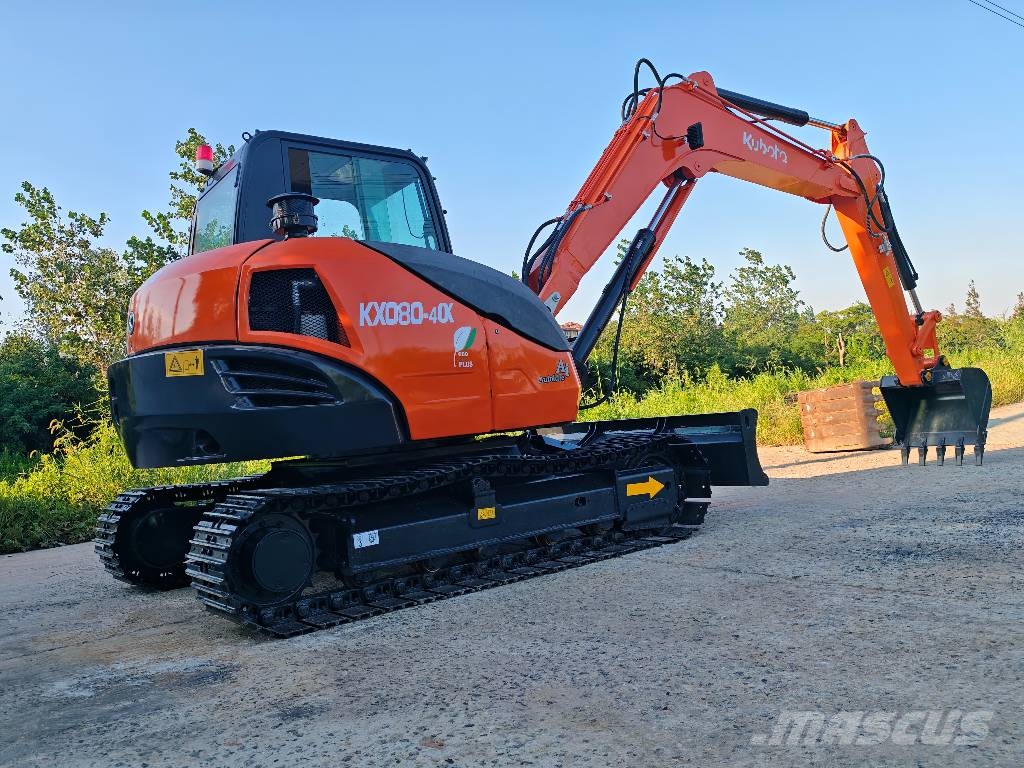 Kubota KX 080 حفارات صغيرة أقل من 7 طن (حفارات صغيرة)