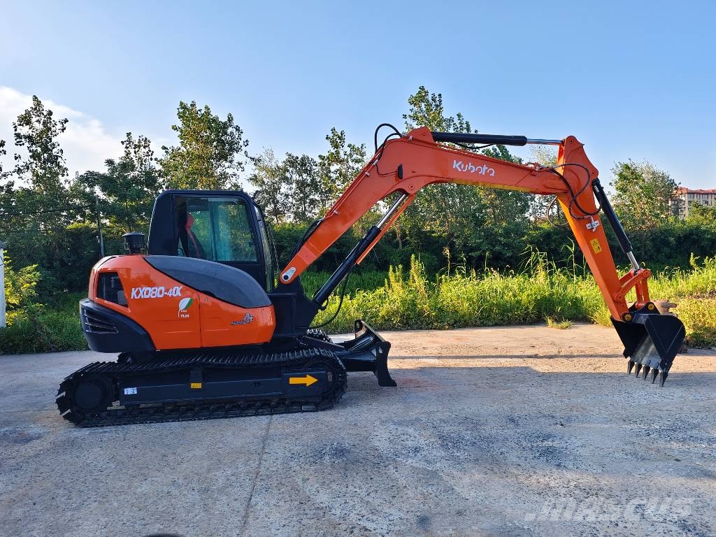 Kubota KX 080 حفارات صغيرة أقل من 7 طن (حفارات صغيرة)