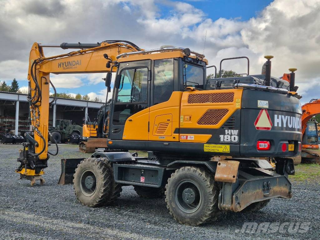 Hyundai HW 180 Pyöräkaivukoneet