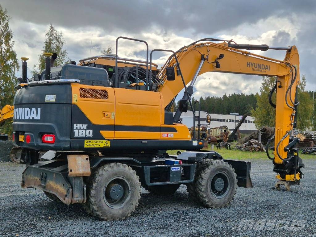 Hyundai HW 180 Pyöräkaivukoneet