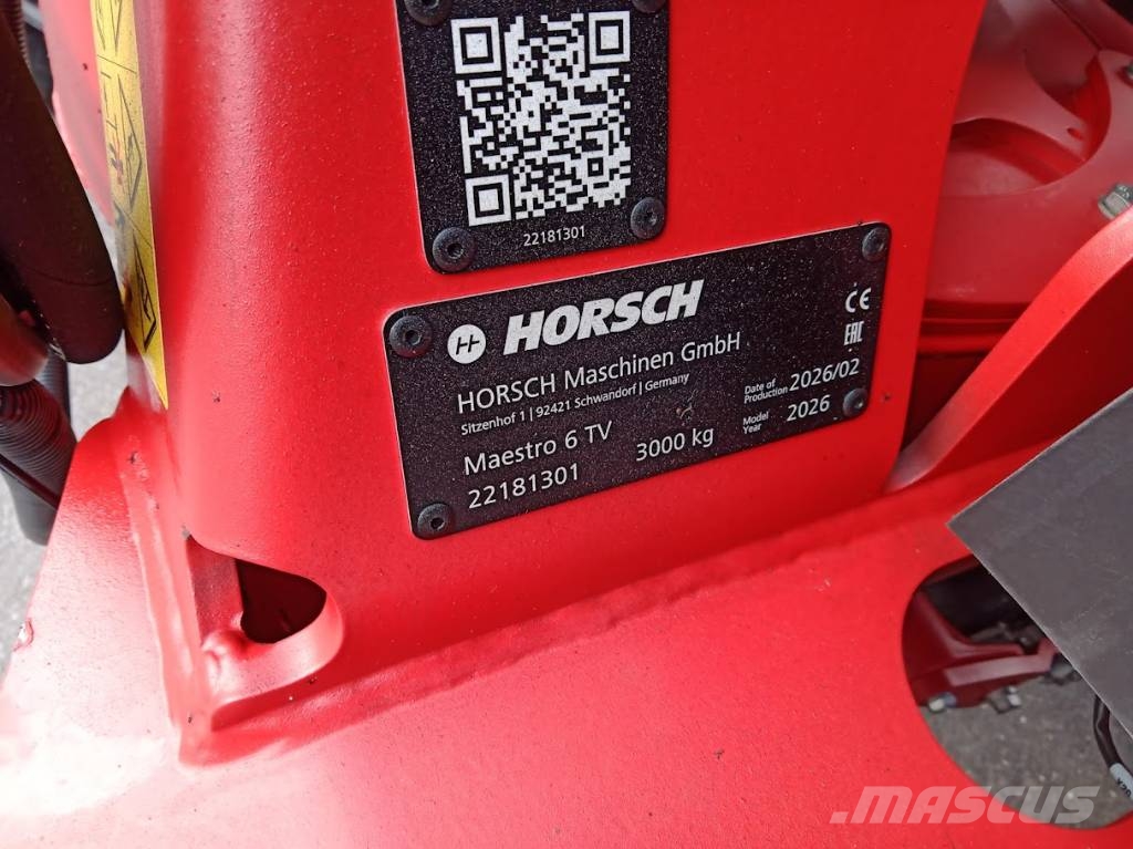 Horsch Maestro 6 TV ماكينات البذر الدقيق