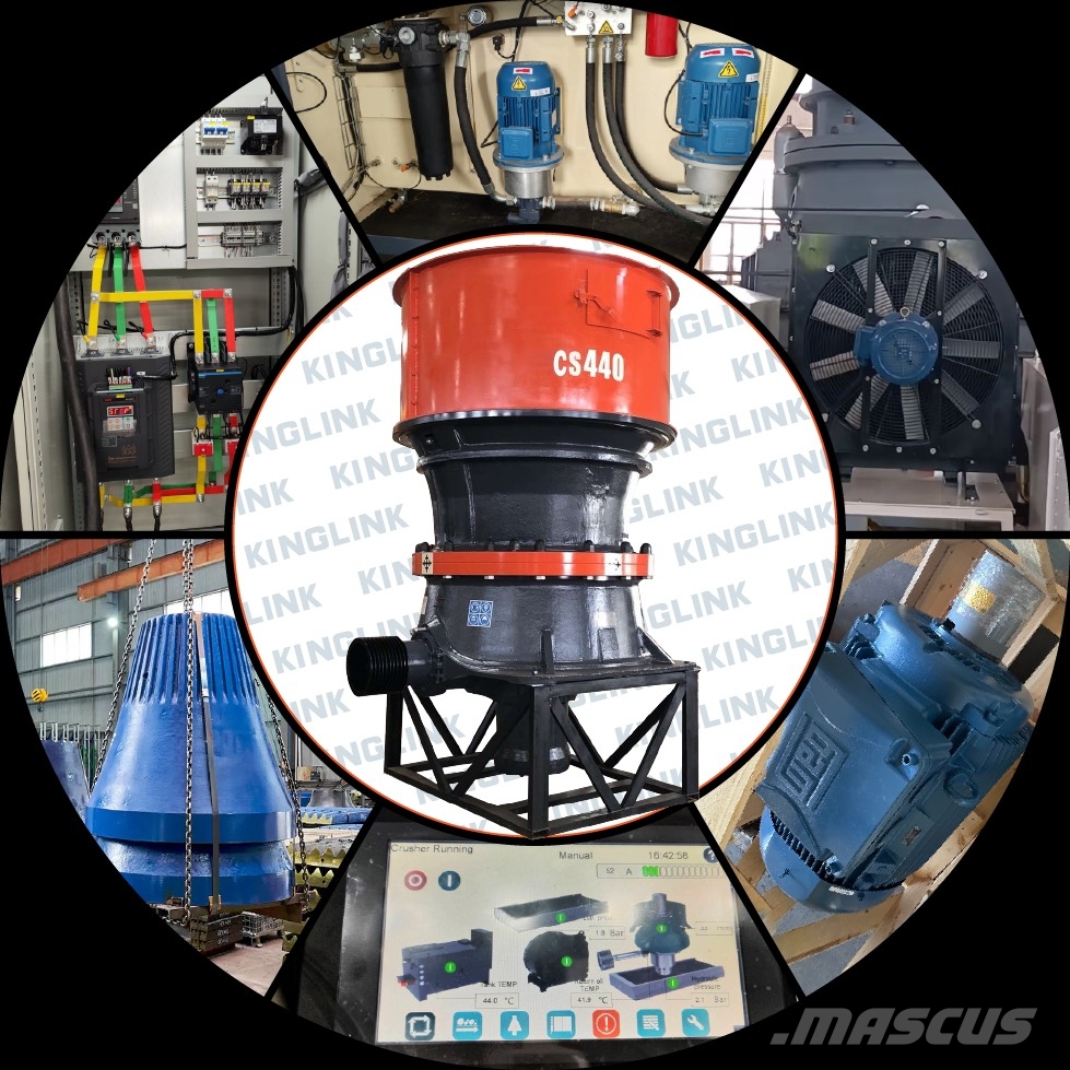 Kinglink CS440 Single Cylinder Rock Stone Cone Crusher Crushers