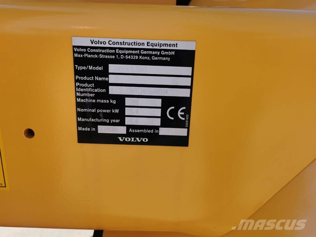 Volvo L35HT 輪胎式裝載機