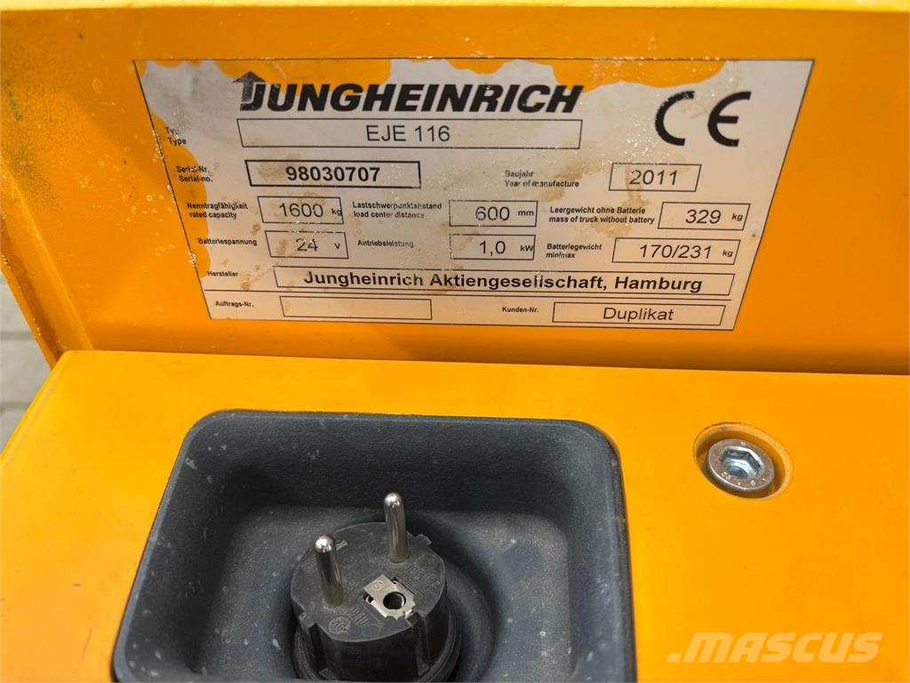 Jungheinrich EJE 116 (Batterie aus 2021) Ledestablere