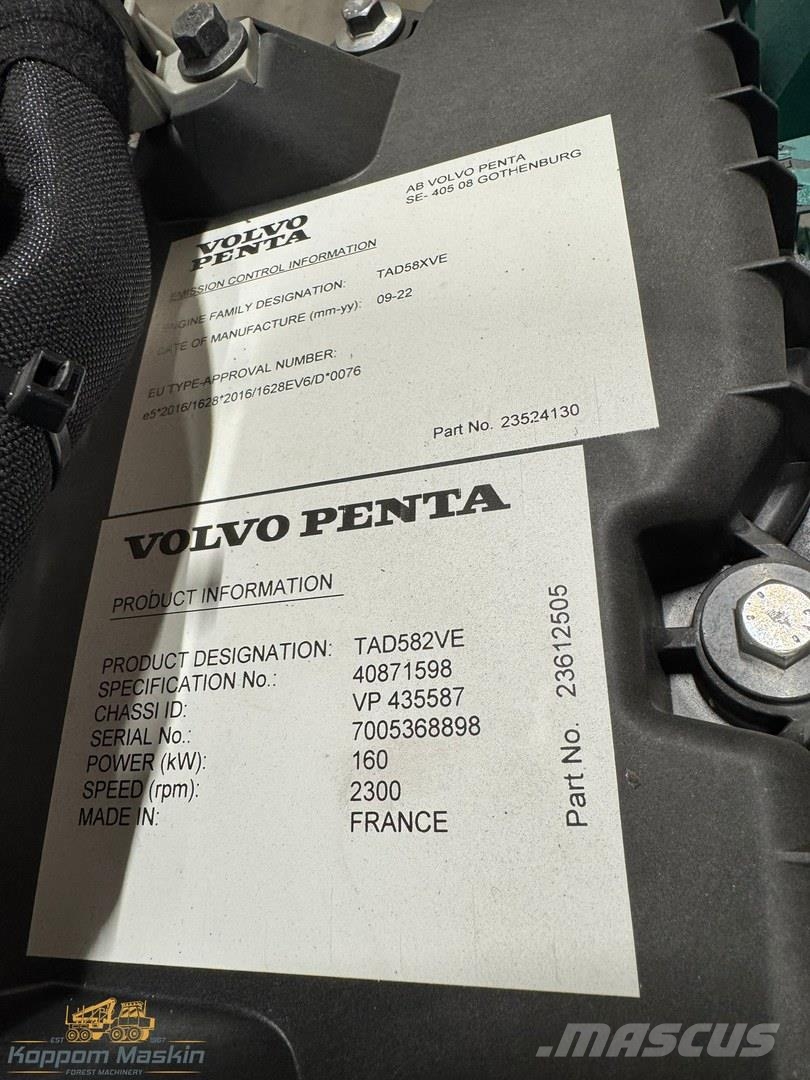 Volvo Penta TAD582VE Moottorit