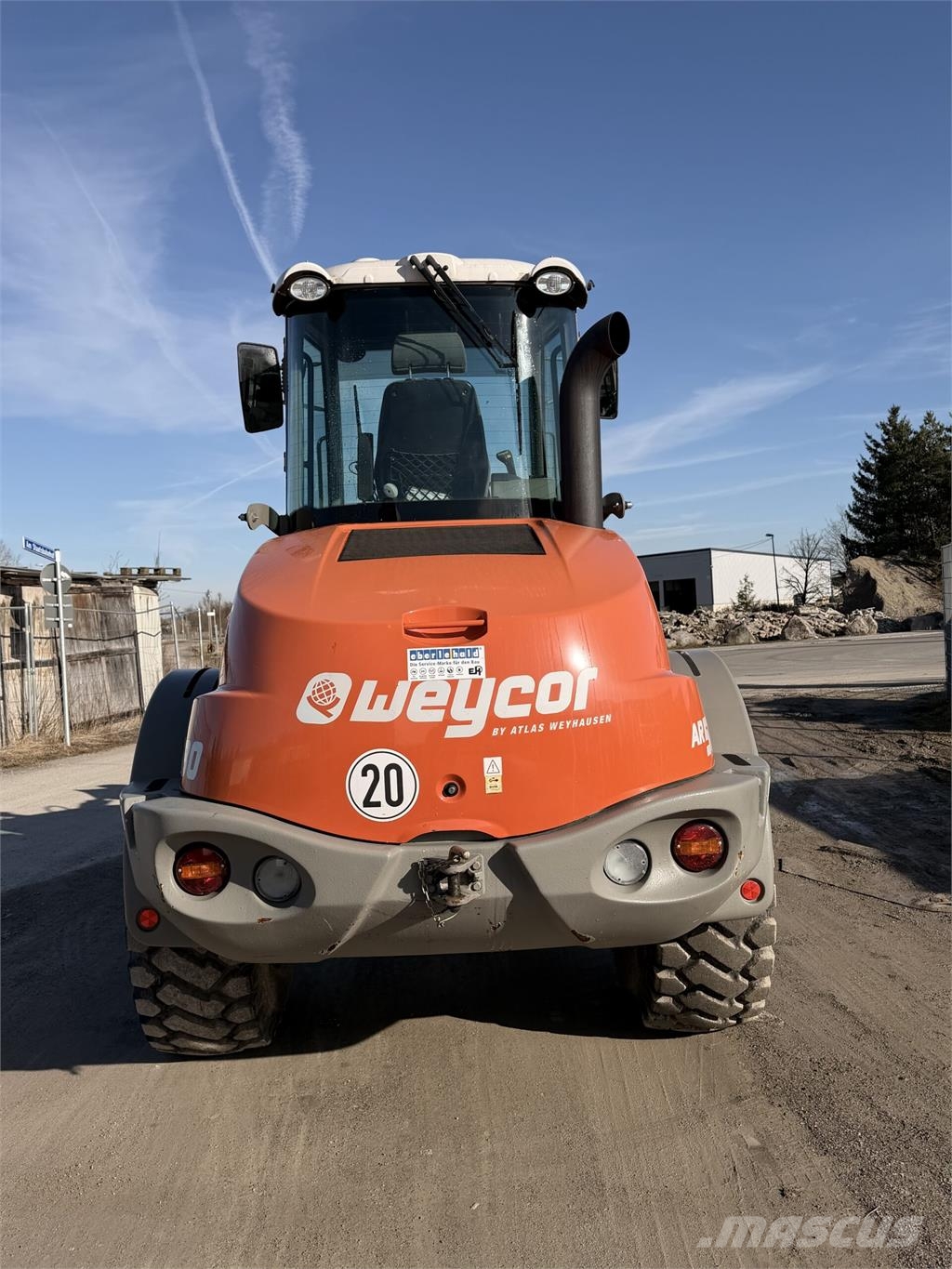 Weycor AR580 لوادر بعجل
