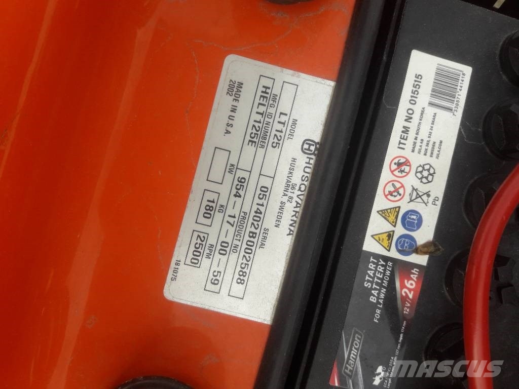 Husqvarna LT 125 Самоходные газонокосилки