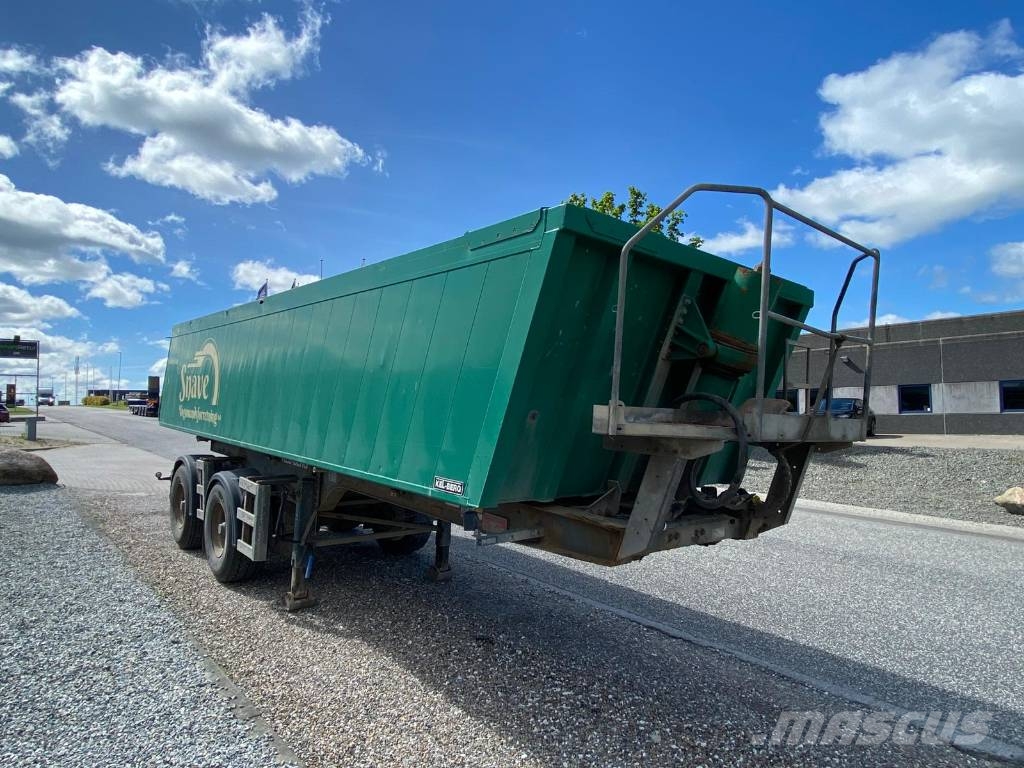 Kel-Berg 2 akslet grus tiptrailer Semirremolques de volteo