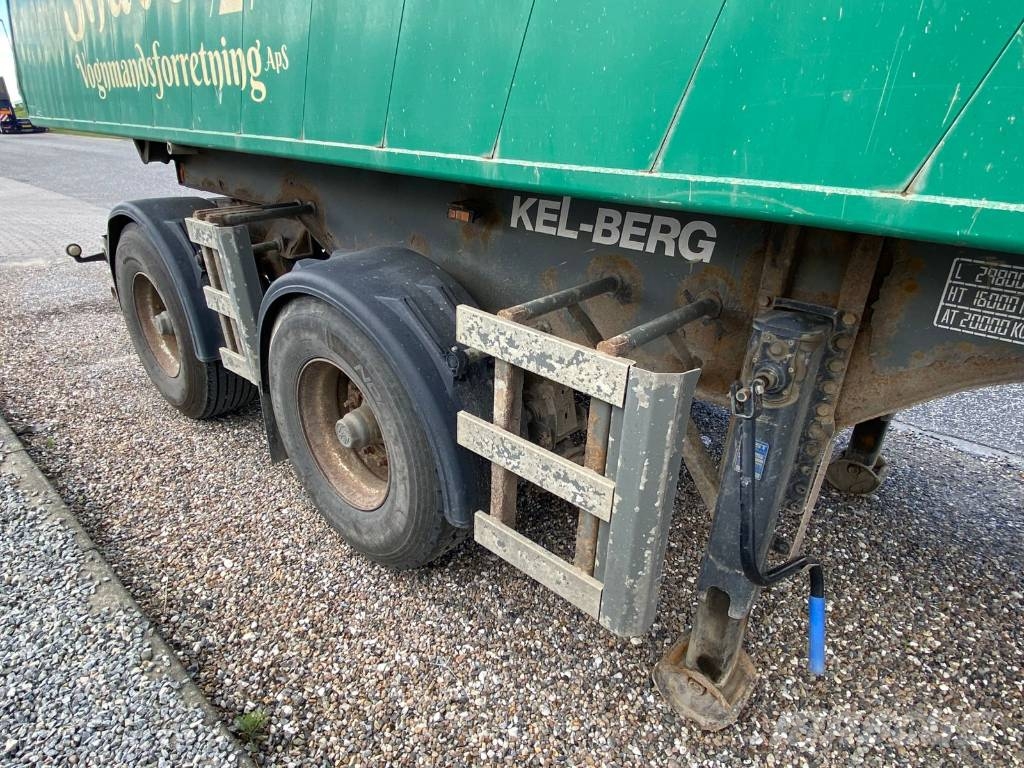 Kel-Berg 2 akslet grus tiptrailer Semirremolques de volteo
