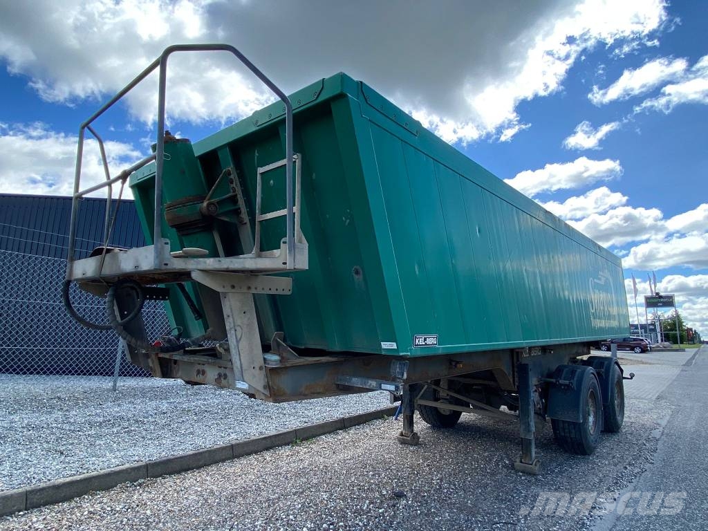 Kel-Berg 2 akslet grus tiptrailer Semirremolques de volteo