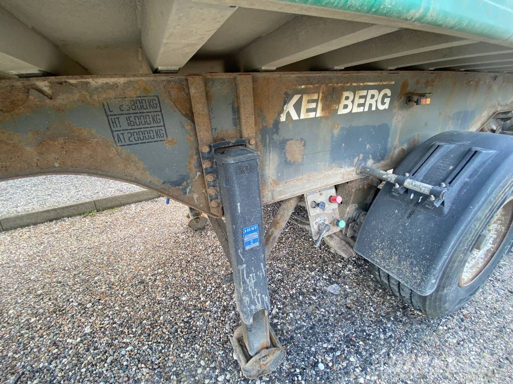 Kel-Berg 2 akslet grus tiptrailer Semirremolques de volteo