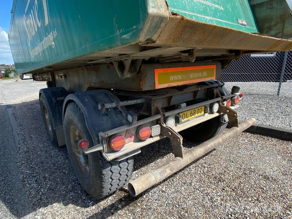 Kel-Berg 2 akslet grus tiptrailer Semirremolques de volteo