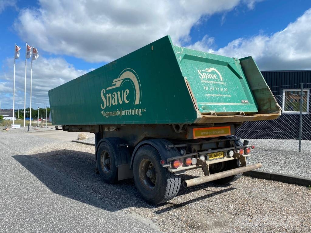 Kel-Berg 2 akslet grus tiptrailer Semirremolques de volteo