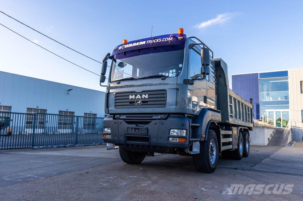 MAN TGS 26.400 BB + BV MANUEL Camion benne