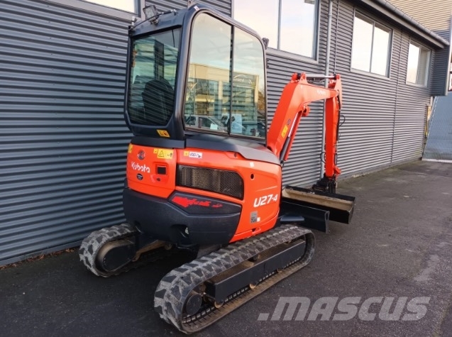 Kubota u27-4 Mini ekskavatörler, 7 tona dek