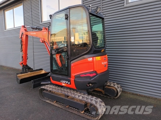 Kubota u27-4 Mini ekskavatörler, 7 tona dek