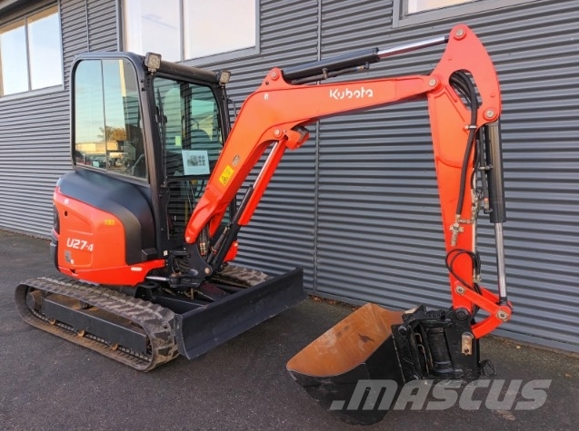 Kubota u27-4 Mini ekskavatörler, 7 tona dek