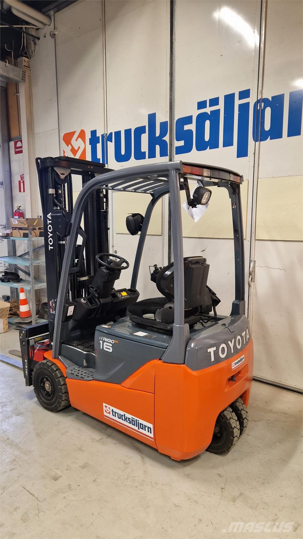 Toyota 8FBEK16T Elmotviktstruckar