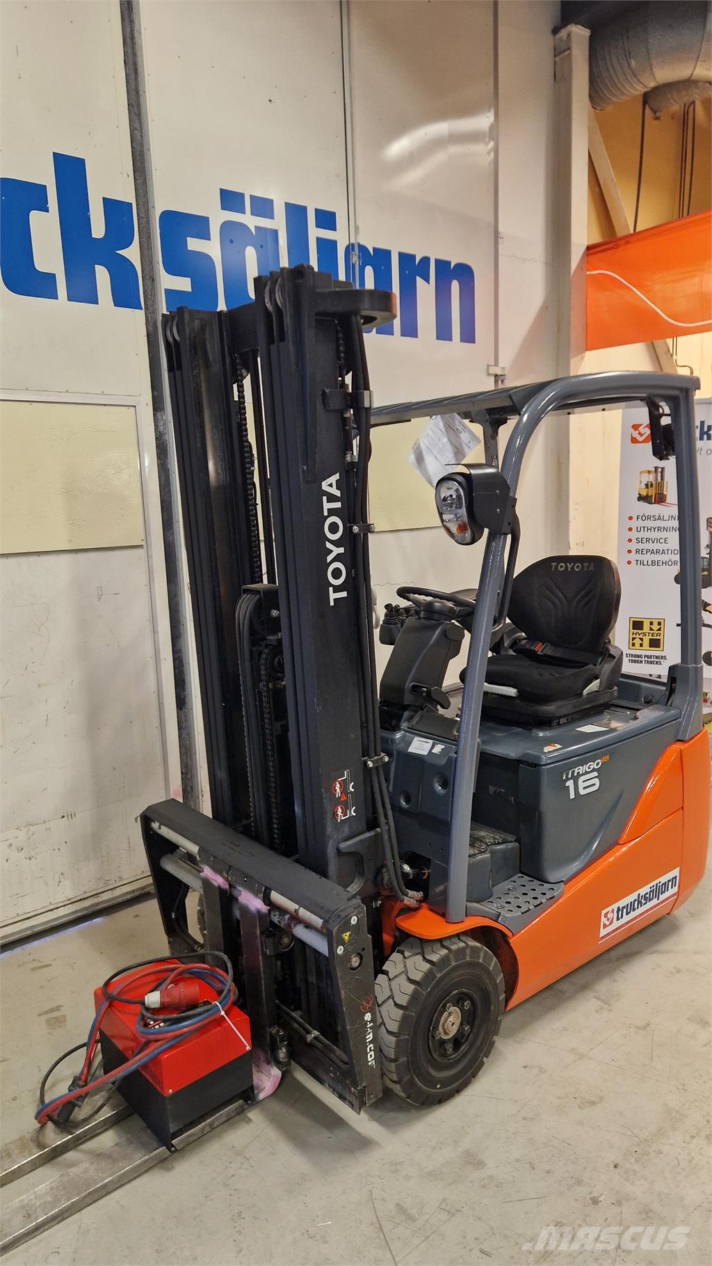 Toyota 8FBEK16T Elmotviktstruckar