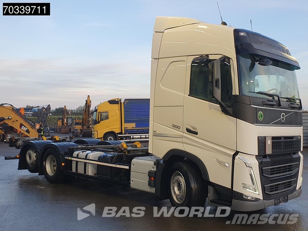 Volvo FH 500 6X2 BDF Lift+steering axle Full Air Automat Kamioni za podizanje kablova