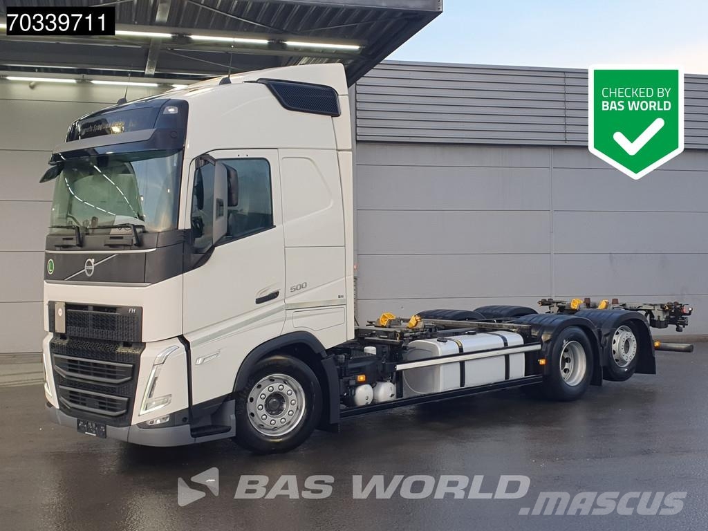 Volvo FH 500 6X2 BDF Lift+steering axle Full Air Automat Kamioni za podizanje kablova